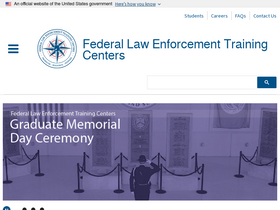 'fletc.gov' screenshot