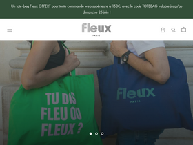 'fleux.com' screenshot