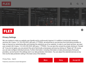 'flex-tools.com' screenshot