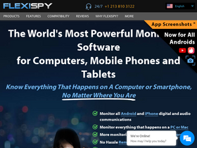 'flexispy.com' screenshot
