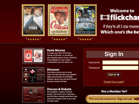'flickchart.com' screenshot