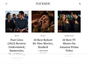 'flickside.com' screenshot