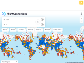 'flightconnections.com' screenshot