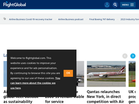 'flightglobal.com' screenshot