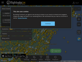'flightradar24.com' screenshot