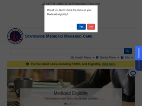 'flmedicaidmanagedcare.com' screenshot