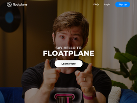 'floatplane.com' screenshot
