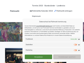 'flohmarkt-termine.org' screenshot
