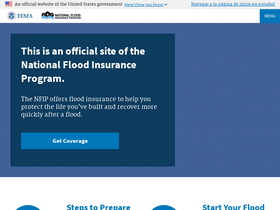 'floodsmart.gov' screenshot