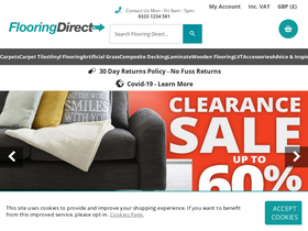 'flooringdirect.co.uk' screenshot
