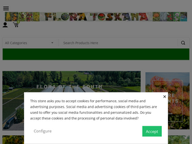 'flora-toskana.com' screenshot