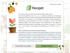 'florajet.com' screenshot