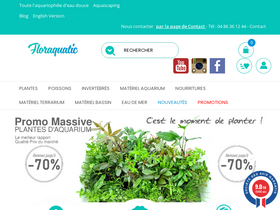 'floraquatic.com' screenshot