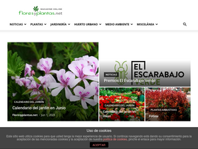 'floresyplantas.net' screenshot