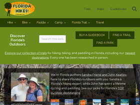 'floridahikes.com' screenshot