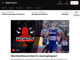 'flotrack.org' screenshot