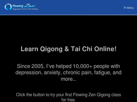 'flowingzen.com' screenshot