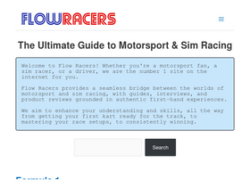 'flowracers.com' screenshot