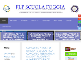 'flpscuolafoggia.it' screenshot