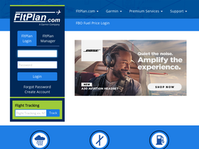 'fltplan.com' screenshot