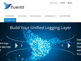 'fluentd.org' screenshot