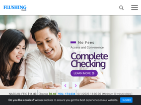 'flushingbank.com' screenshot