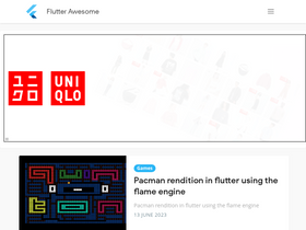 'flutterawesome.com' screenshot