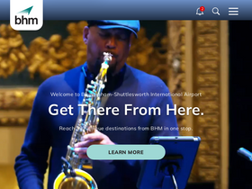'flybirmingham.com' screenshot