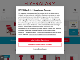 'flyeralarm.com' screenshot