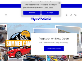 'flyinmiata.com' screenshot