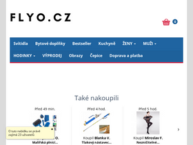 'flyo.cz' screenshot