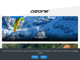 'flyozone.com' screenshot