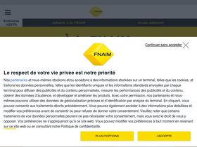 'fnaim.fr' screenshot
