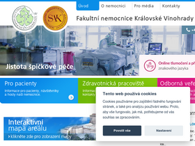 'fnkv.cz' screenshot