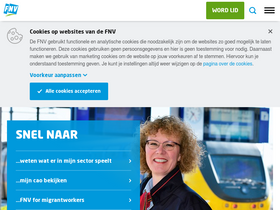 'fnv.nl' screenshot