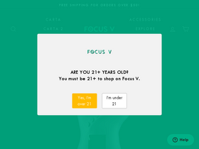 'focusv.com' screenshot