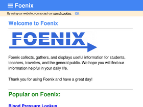 'foenix.com' screenshot