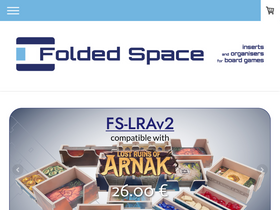 'foldedspace.net' screenshot