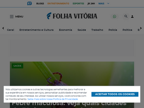 'folhavitoria.com.br' screenshot