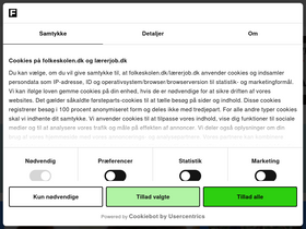 'folkeskolen.dk' screenshot