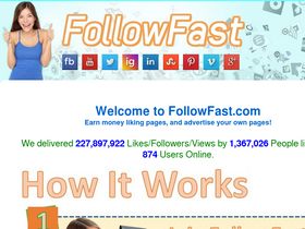 'followfast.com' screenshot
