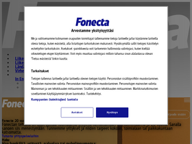 'fonecta.fi' screenshot