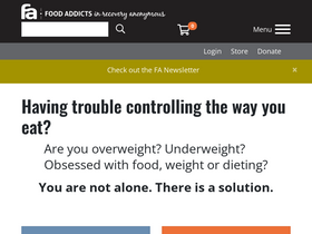 'foodaddicts.org' screenshot