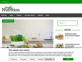 'foodandnutrition.org' screenshot