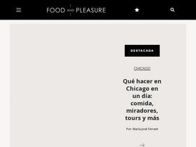 'foodandpleasure.com' screenshot