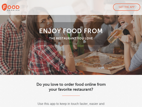 'foodbooking.com' screenshot