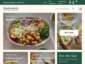 'foodbymaria.com' screenshot
