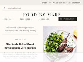 'foodbymars.com' screenshot