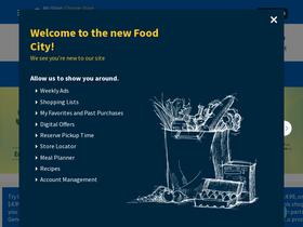 'foodcity.com' screenshot