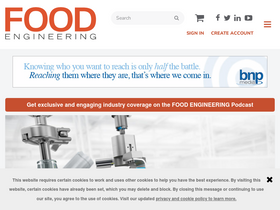 'foodengineeringmag.com' screenshot